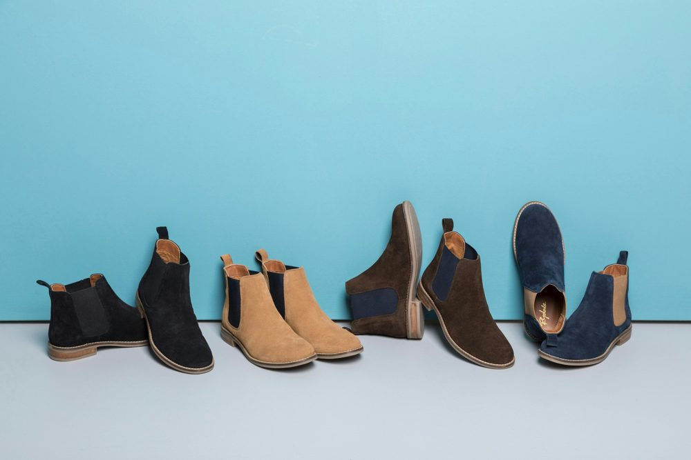 Suede ankle boots